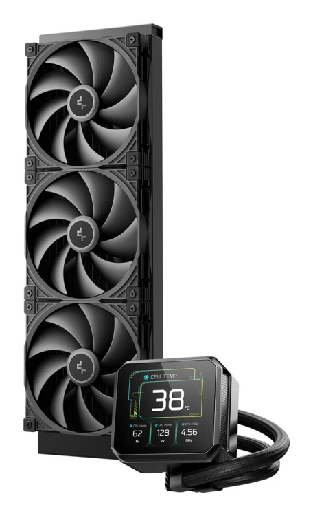DeepCool Spartacus 420 Procesor Zestaw do chłodzenia płynami 14 cm Czarny