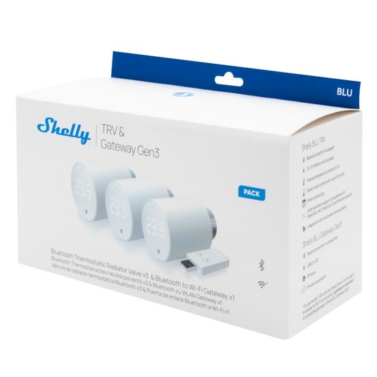 Shelly BLU TRV Nadaje się do użytku w pomieszczeniach