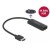 DeLOCK Adapter HDMI-A męski > DisplayPort żeński czarny