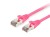 Equip 615586 kabel sieciowy Różowy 40 m Cat6 S/FTP (S-STP)