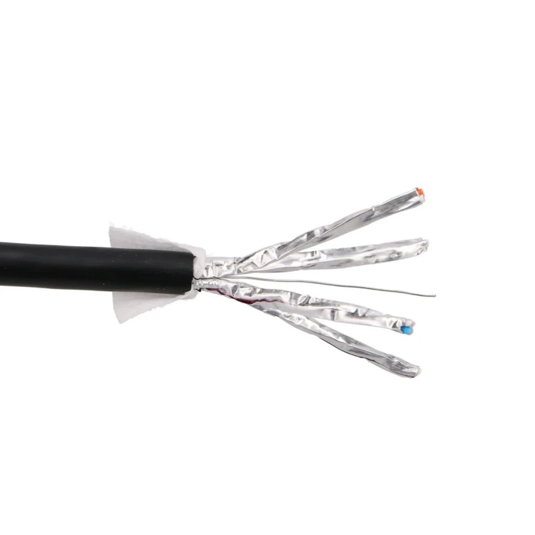 Extralink CAT6A FTP (F/UTP) OUTDOOR TWISTED PAIR WITH GEL 305M kabel sieciowy