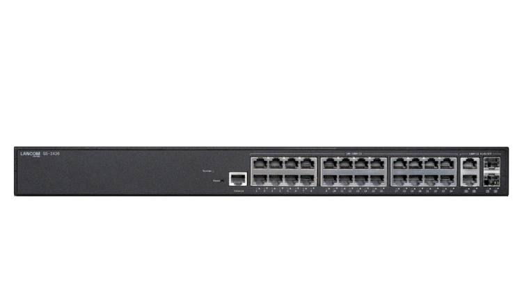 GS-2426 Zarządzany L2 Gigabit Ethernet (10/100/1000) 1U Czarny