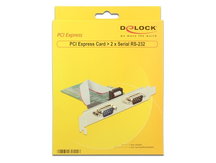 DeLOCK 89555 adapter Wewnętrzny Seryjny