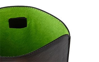 Acer LC.BAG11.002 etui na tablet Etui wsuwane Czarny, Zielony