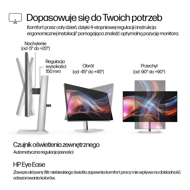 HP 27-calowy monitor Pro seria 7 QHD Thunderbolt 4 – 727pu