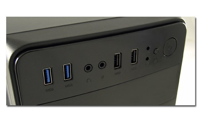 LC-Power 2015MB Micro Tower Czarny