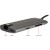 Inter-Tech GDC-802 Przewodowa USB 3.2 Gen 1 (3.1 Gen 1) Type-C Szary