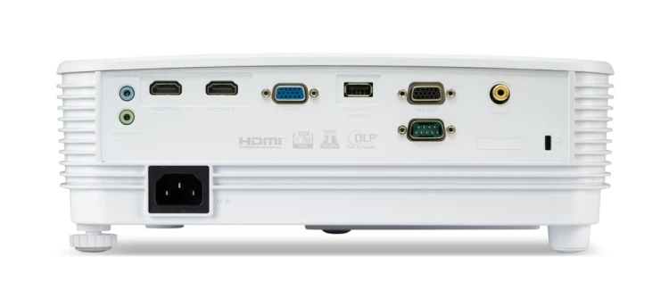 Acer P1257 Projektor o standardowym rzucie 4800 ANSI lumenów DLP XGA (1024x768) Kompatybilność 3D Biały