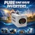 UPS Qoltec 50451 Pure Sine Wave 1000VA/720W Przetwornica 12/230V z AVR | LCD | LiFePO4 AGM GEL
