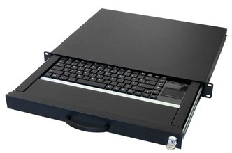 aixcase AIX-19K1UKUSTP-B klawiatura USB QWERTY US English Czarny