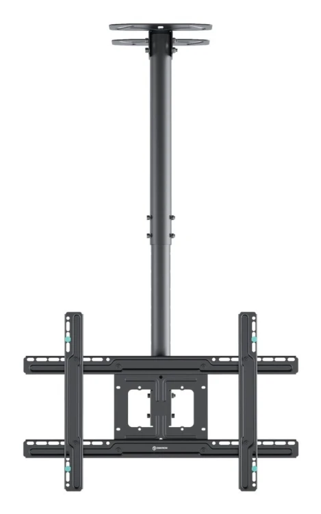 ONKRON N2L-B Uchwyt sufitowy obrotowo-pochylny do ekranu 32"-80" maks 68 kg czarny