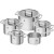Zestaw garnków ZWILLING Vitality 66460-000-0 (1,5 litra, 2 litry, 3 litry, 3,5 litra, 6 litrów)