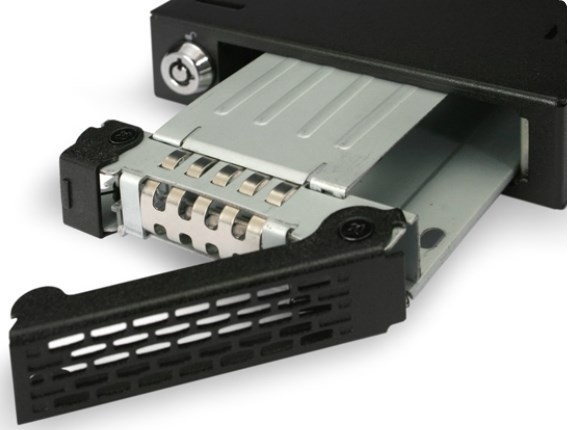 Icy Dock MB991IK-B panel drive bay 2.5" Taca napędu pamięci masowej Czarny