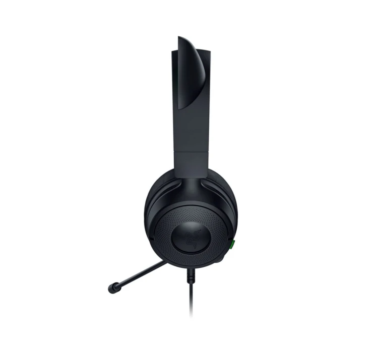 Zestaw słuchawkowy Razer Gaming Kraken Kitty V3 X Przewodowe Nauszne Mikrofon Czarny