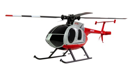 Helikopter RC Amewi MD500 Li-Po Bateria 350mAh srebrny/czerwony