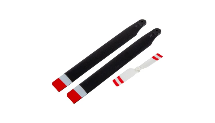 Helikopter RC Amewi MD500 Li-Po Bateria 350mAh srebrny/czerwony