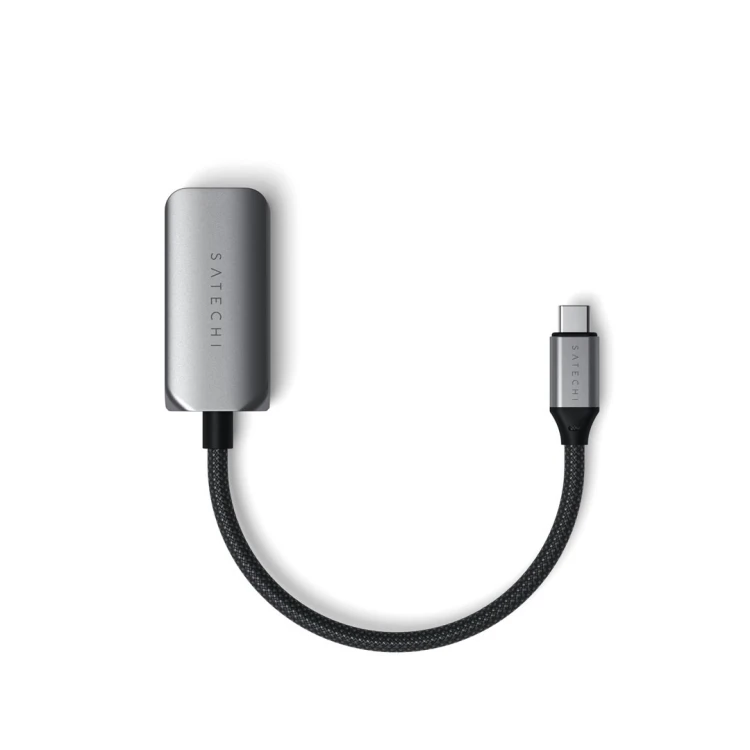 Satechi Ethernet Adapter - adapter USB-C 2.5 do Ethernet (space gray)