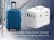 Gembird TPA-2A3C70-01-W Uniwersalny adapter podróżny 70 W, biały