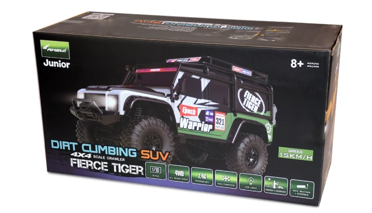 Samochód RC Dirt Fierce Tiger Crawler LiIon 1500mAh 8+