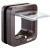 SureFlap SUR001BR, Brązowy, Klapka, Plastikowa, Kot, Bateria, 210 mm