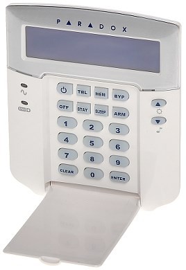 Klawiatura do centrali alarmowej K32LCD+-W2W Paradox