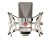 Neumann TLM 102 NI Studio Set - Mikrofon pojemnościowy, wielkomembranowy z uchwytem przeciwwstrząsowym, nikiel