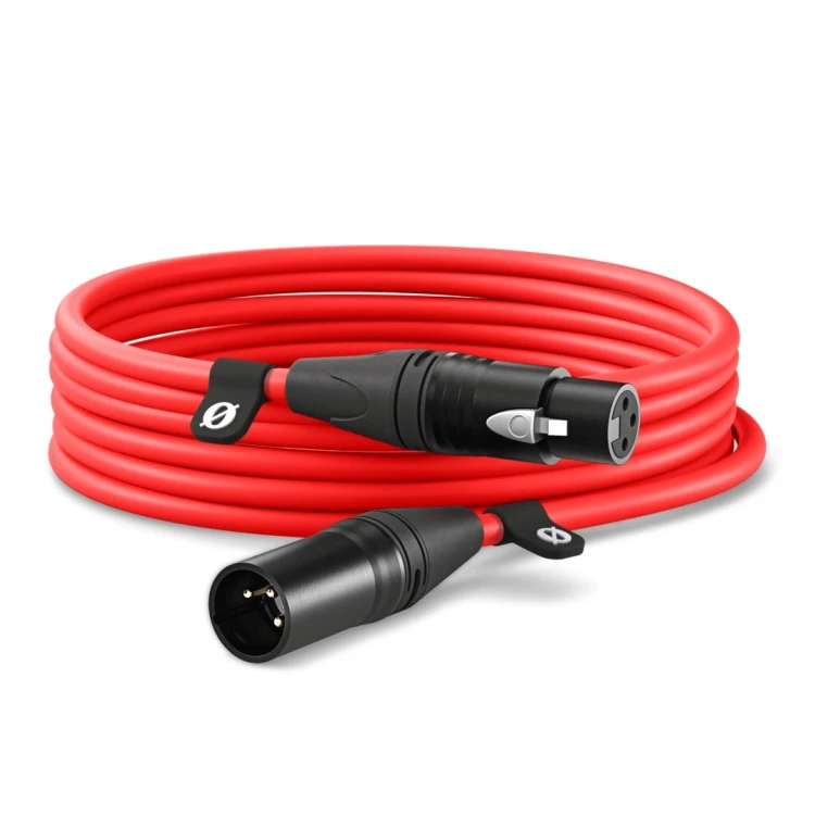 RODE XLR6M-R kabel audio 6 m XLR Czerwony