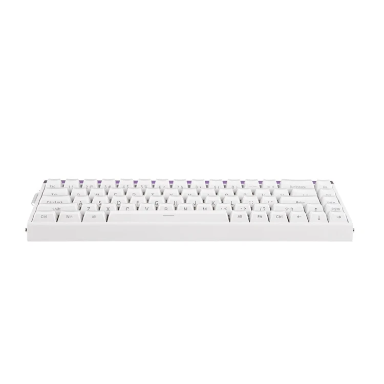 Klawiatura gasket HERO68HE WHITE LIGHT HOUSE Jade King switch RGB AULA