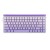 Klawiatura gasket HERO84 HE White+Purple+Gradient+LIGHT JadeKing switch RGB AULA