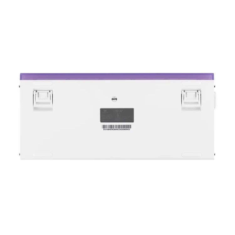 Klawiatura gasket HERO84 HE White+Purple+Gradient+LIGHT JadeKing switch RGB AULA