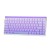 Klawiatura gasket HERO84 HE White+Purple+Gradient+LIGHT JadeKing switch RGB AULA