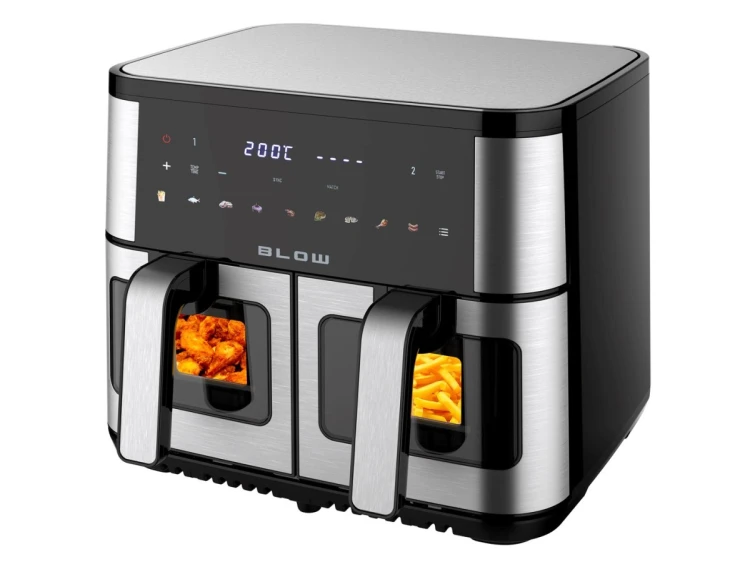 AIR FRYER frytkownica beztłuszczowa BLOW 2500W 9L dwukomorowa