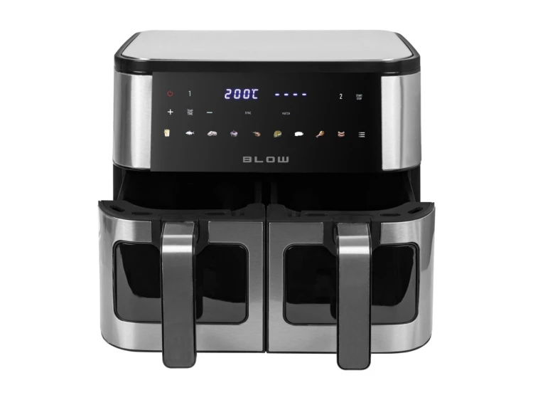 AIR FRYER frytkownica beztłuszczowa BLOW 2500W 9L dwukomorowa