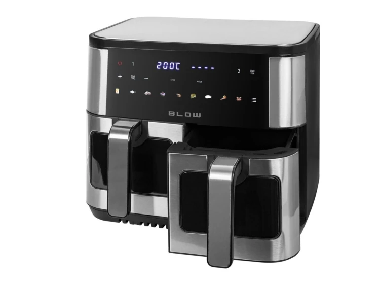 AIR FRYER frytkownica beztłuszczowa BLOW 2500W 9L dwukomorowa