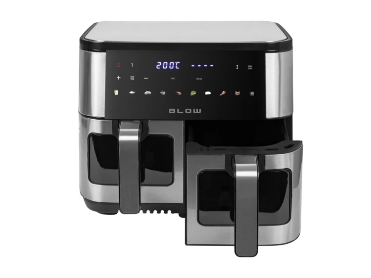 AIR FRYER frytkownica beztłuszczowa BLOW 2500W 9L dwukomorowa