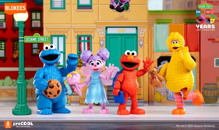 BLOKEES SESAME STREET FIGURES preCOOL S2 - ABBY