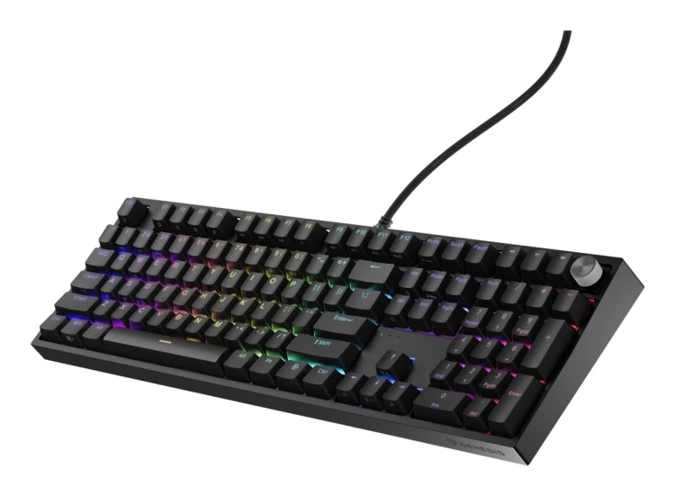Klawiatura GENESIS THOR 404 USB QWERTY Angielski Czarny
