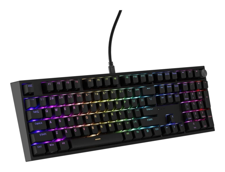 Klawiatura GENESIS THOR 404 USB QWERTY Angielski Czarny