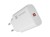 NATEC ŁADOWARKA SIECIOWA RIBERA 1X USB-A 18W BIAŁA