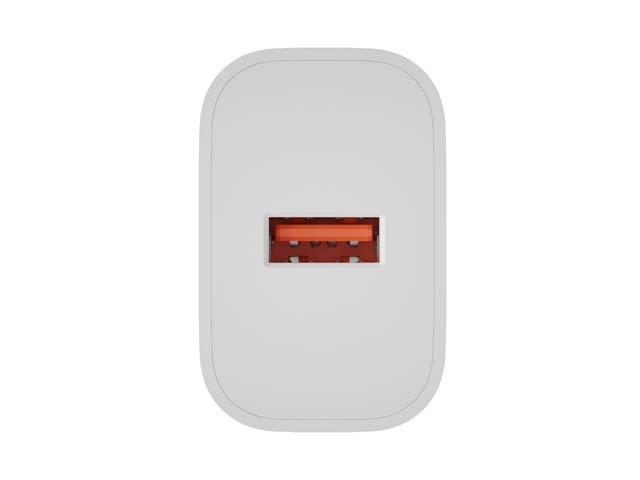 NATEC ŁADOWARKA SIECIOWA RIBERA 1X USB-A 18W BIAŁA