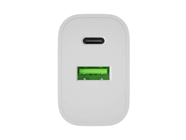 NATEC ŁADOWARKA SIECIOWA RIBERA 1X USB-A + 1X USB-