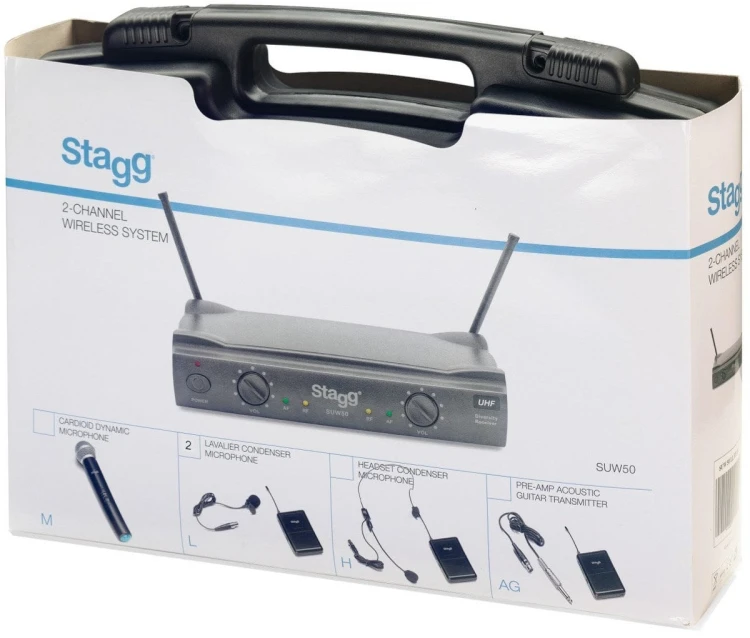 STAGG SUW 50 HH FH EU - Bezprzewodowy system UHF