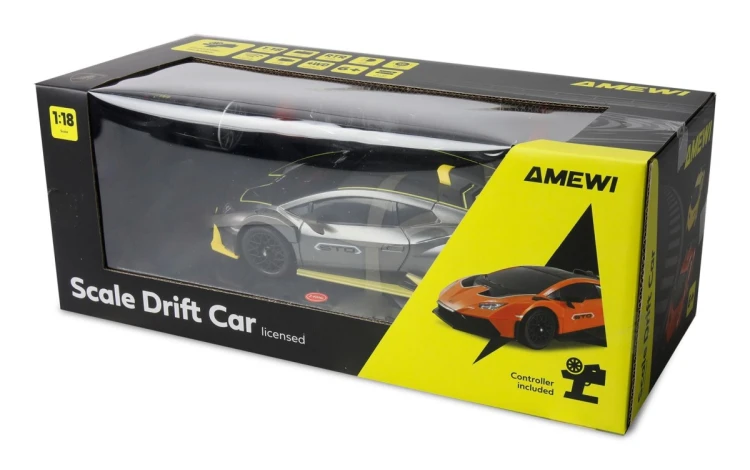 Licencja Amewi RC Drift Lamborghini Huracan antracyt