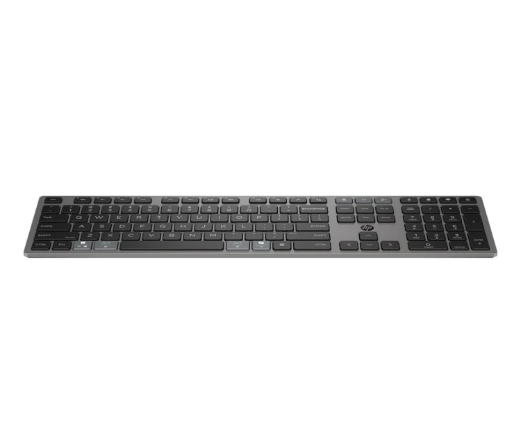 Klawiatura HP 720 Multi-Device Rechargeable Wireless Keyboard Nightfall Black bezprzewodowa czarna 9T5B1AA