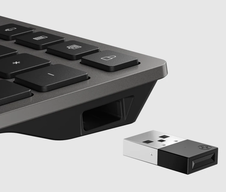Klawiatura HP 720 Multi-Device Rechargeable Wireless Keyboard Nightfall Black bezprzewodowa czarna 9T5B1AA