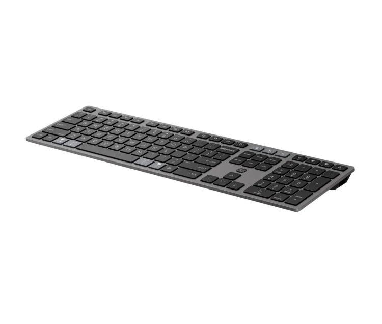 Klawiatura HP 720 Multi-Device Rechargeable Wireless Keyboard Nightfall Black bezprzewodowa czarna 9T5B1AA