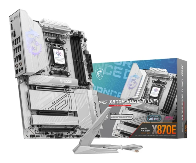 MSI MPG X870E EDGE TI WIFI płyta główna AMD X870E Gniazdo AM5 ATX