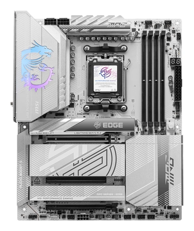 MSI MPG X870E EDGE TI WIFI płyta główna AMD X870E Gniazdo AM5 ATX