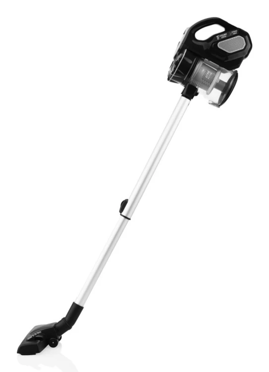 Hyundai VC800 okurzacz na kiju/szczotka elektryczna Odkurzacz stojący 2 w 1 Prąd przemienny Suchy HEPA Bez worka 600 W Czarny, Srebrny