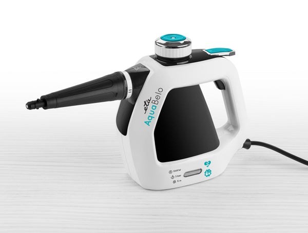 Eta 1264 90000 Przenośna myjka parowa 0,22 l 1000 W Czarny, Biały